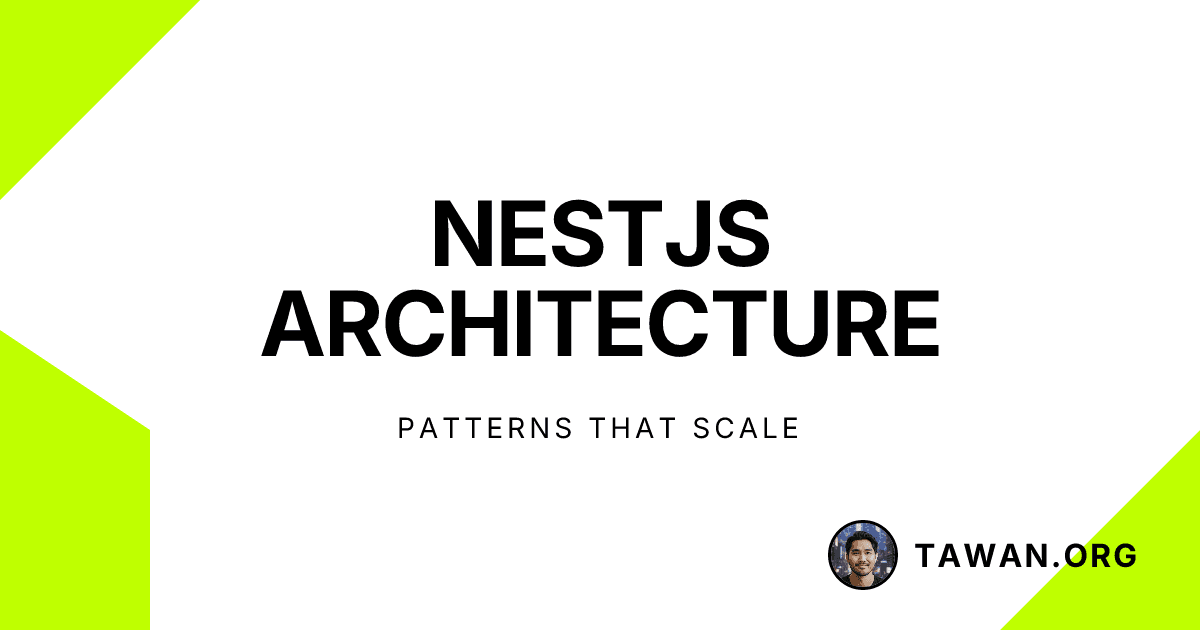 NestJS Architecture: Patterns That Scale